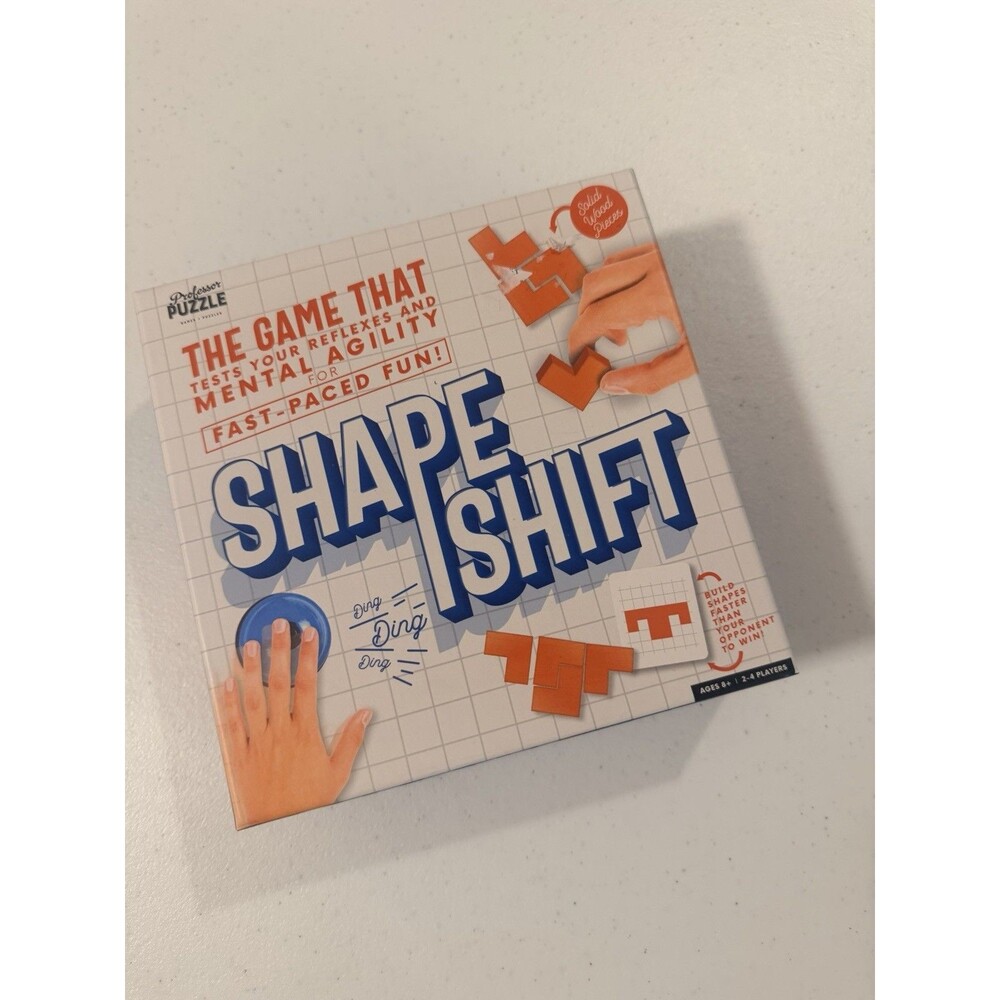 Shape Shift Game by Professor Puzzle- Spatial Awareness- Rare- NEW